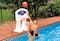 Swim Central 20ft. Pool Jam Basketball & Volleyball Swimming Pool Water Sports Combo Game